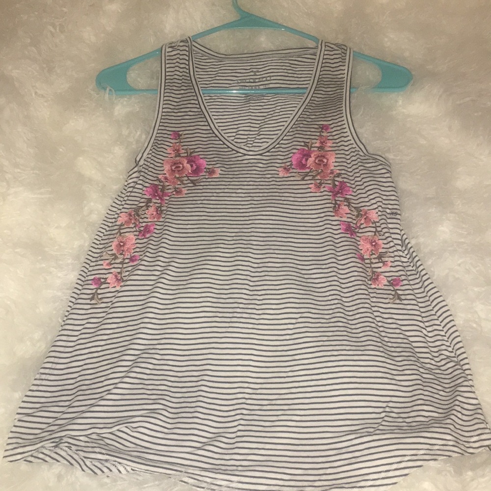 Striped soft and sexy tank from American eagle